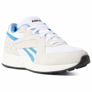 Reebok Pyro Turnschuhe Damen - Weiß/Blau - DE 034-SUR